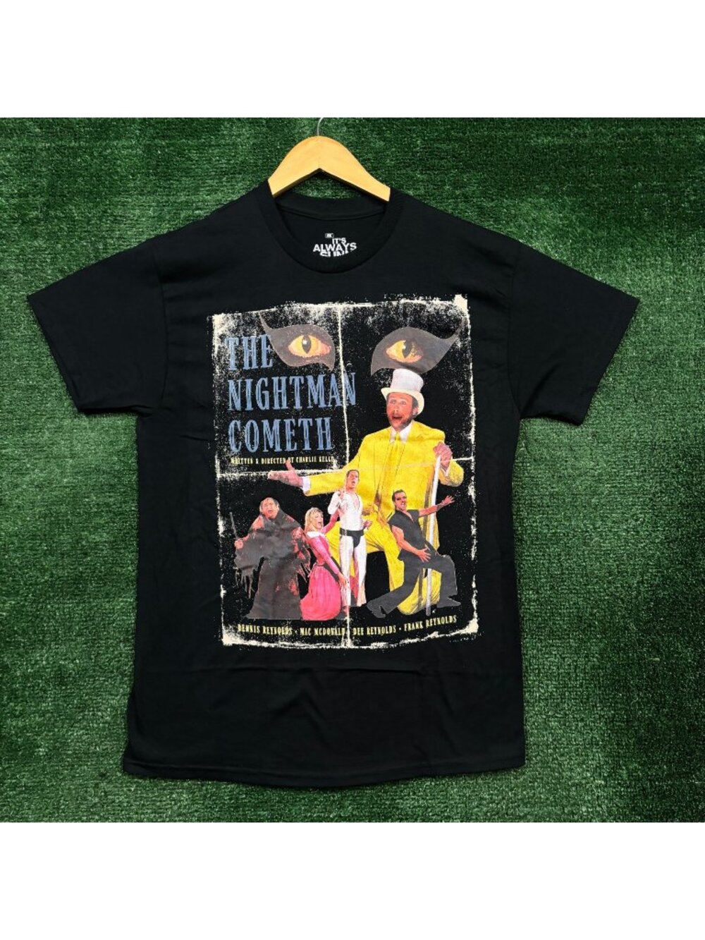 It’s Always Sunny in Philadelphia The Nightman Cometh T-Shirt Size Medium